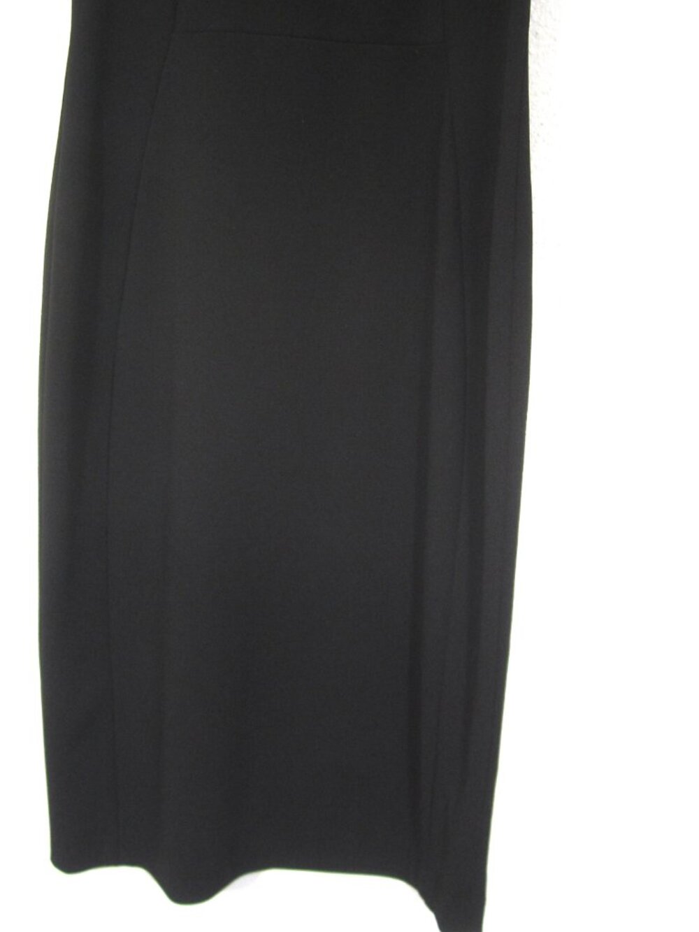 Calvin Klein Black Sheath Dress Size 6 Tulip Sleeve Office Business Professional - Picture 4 of 12
